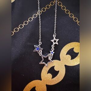 Paparazzi ⭐️ Proudly Patriotic 🇺🇸 Blue necklace and earrings